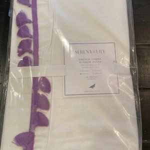 Serena & Lily French Tassel Window Panel